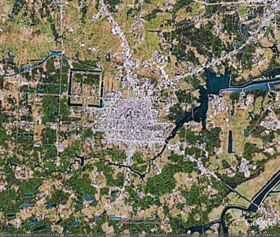 [Google Earth]我用Google Earth查到凤阳咯